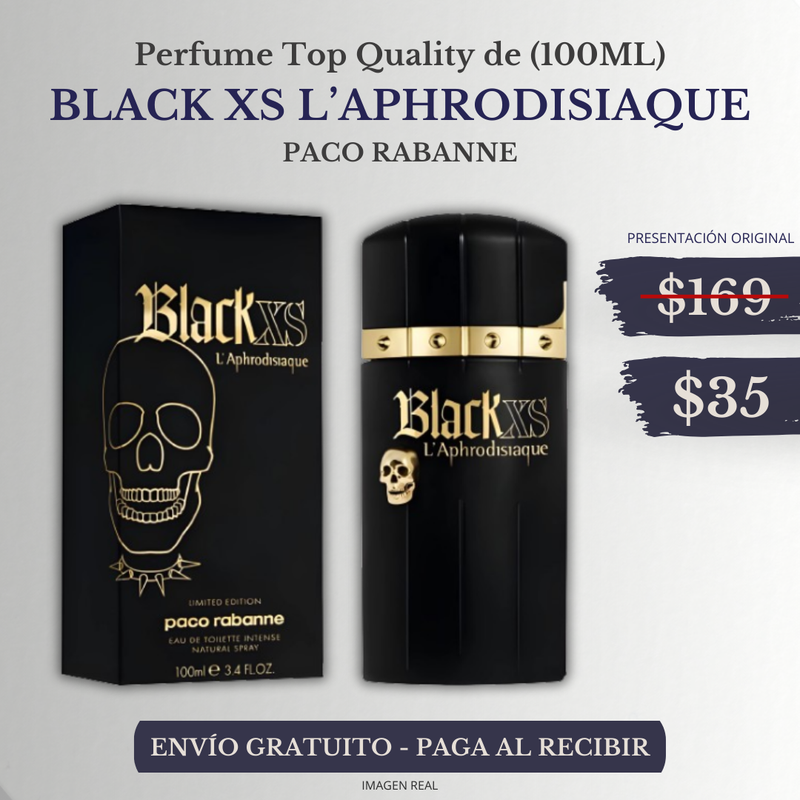 PERFUME BLACK XS - L'APHRODISIAQUE