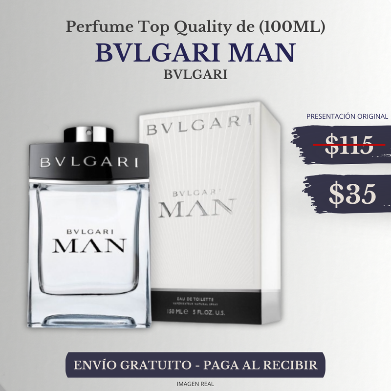 PERFUME MAN TOILETTE BVLGARI (100ML)