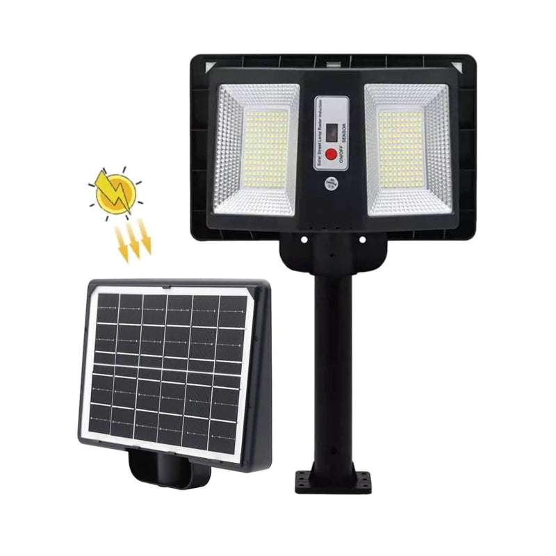 Lampara Solar Para Exteriores 300W DOBLE