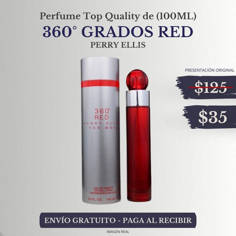 PERFUME 360 RED PERRY ELLIS (100ML)